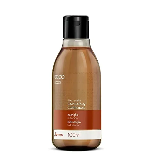 Óleo Capilar e Corporal 100Ml Coco, Farmax