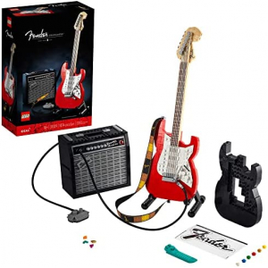 Brinquedo LEGO Ideas: Fender Stratocaster 1074 Peças 21329