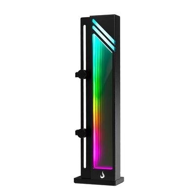 Suporte de Placa de Vídeo Rise Mode ARGB 500mm Aura V1 Preto - RM-SPVG-01-ARGB-B