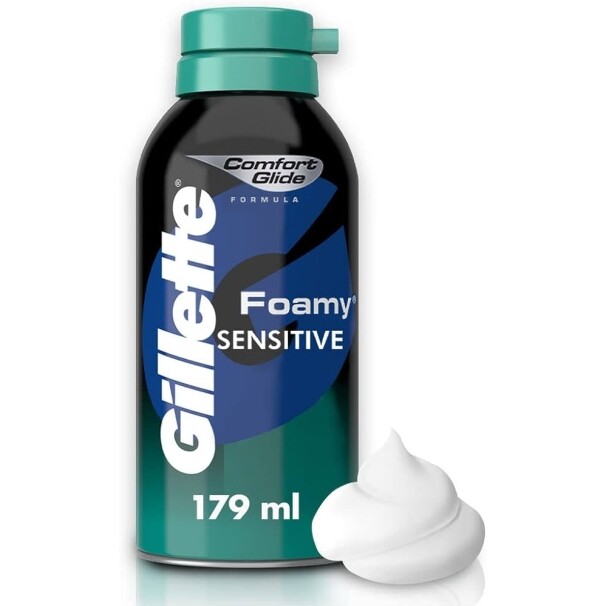 Espuma de Barbear Gillette Foamy Senstive - 179ml