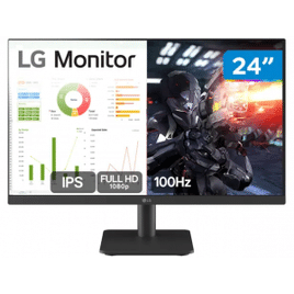 Monitor PC Gamer 100Hz UltraGear LG 24MS500-B.AWZM 24" Full HD IPS HDMI