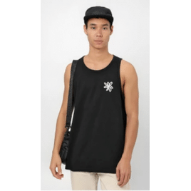 Regata Masculina Regular Flor - Tam M