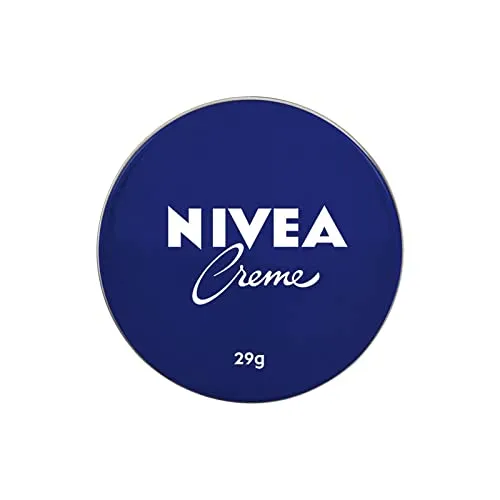 [REC/ + Por - R$ 7,64] NIVEA Creme Hidratante Lata 29g - Hidratação para as áreas mais ressecada cotovelo, calcanhar, joelho, mãos e pés, pele tatuada