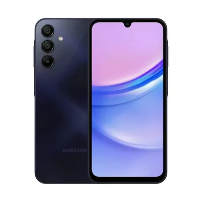 Samsung Galaxy A15 128GB 4GB RAM Tela 6.5 Azul Escuro