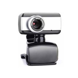 Webcam BrazilPC V4 1.5MP 640x483 C/ Microfone USB - Preto/Prata