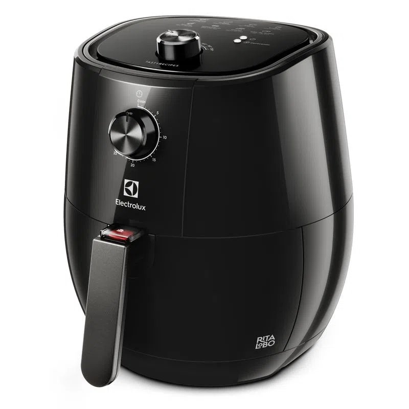 Fritadeira Airfryer Electrolux Efficient Por Rita Lobo 1400w 127v Preto 3,2 Litros Eaf10