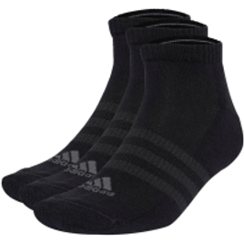 Adidas Meias Amortecidas Cano Baixo 3 Pares