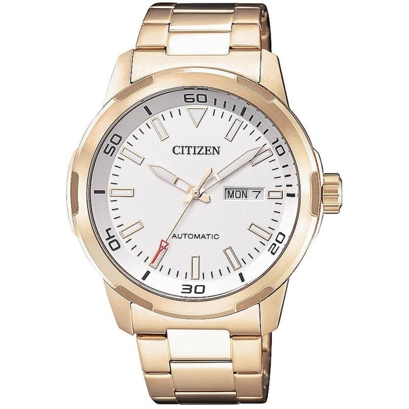 Relógio Masculino Automático Citizen Dourado TZ20957H