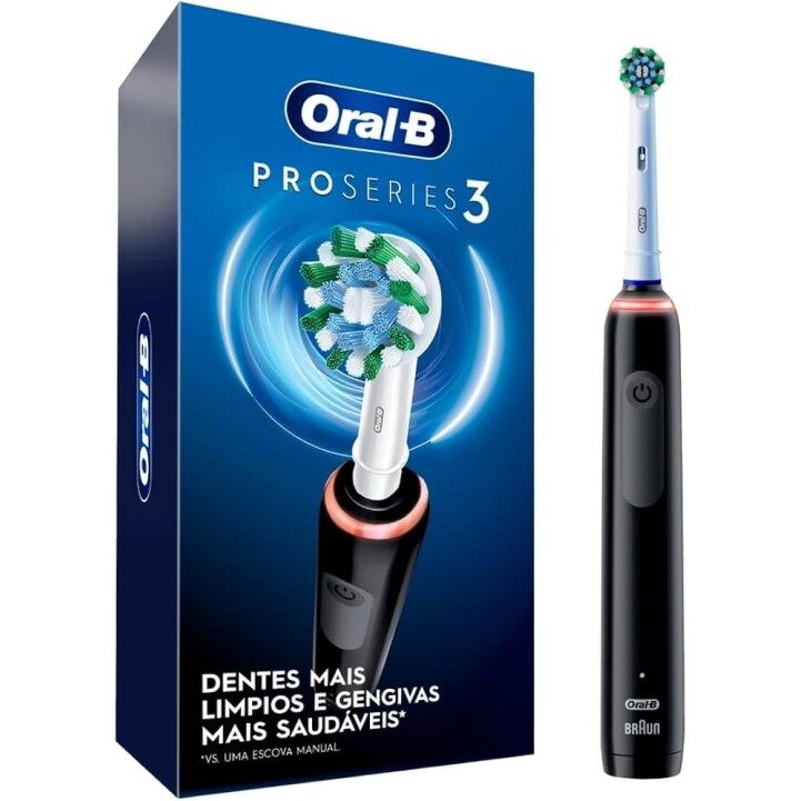 Escova Elétrica Recarregável Oral-B Pro 2000 Sensi Ultrafino 127v + Refil Sensi Ultrafino