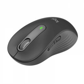 Mouse Sem Fio Logitech Signature L 2000 DPI Design Padrão 5 Botões Silencioso Bluetooth USB - M650