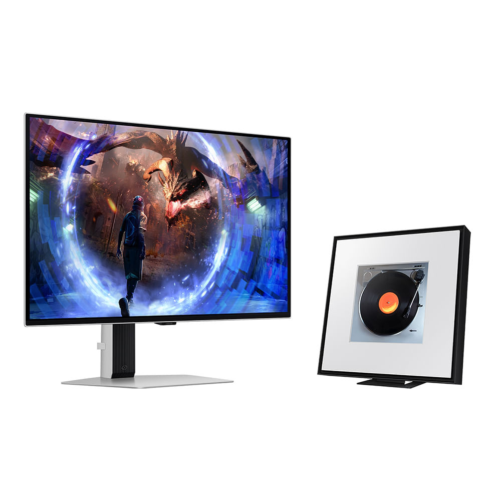 Monitor Gamer Odyssey OLED G6 27" + Music Frame Samsung LS60D