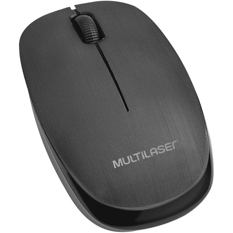 Mouse Sem Fio Multilaser 1200DPI 2.4Ghz - MO251