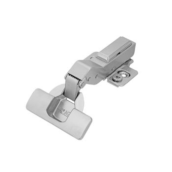 Dobradiça 90° com Amortecedor Clip 3D Niquelado 35mm 2 un FGVTN