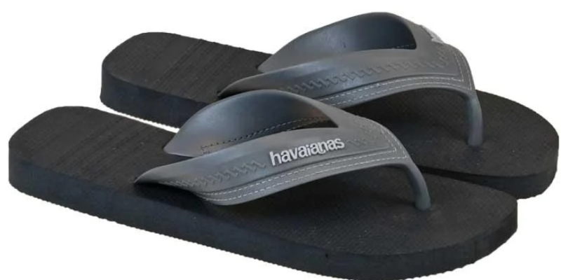 Chinelo Hybrid City Havaianas Grafite - Tam 37