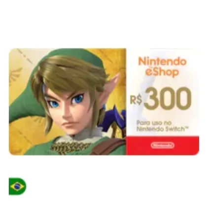 Gift Card 300 Nintendo