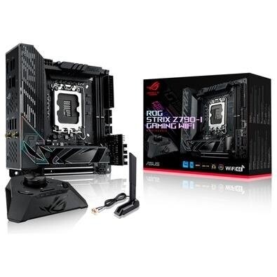 Placa Mãe Asus ROG Strix Z790-I Gaming Wi-Fi Intel LGA1700 Z790 ITX DDR5 - 90MB1CM0-M0EAY0