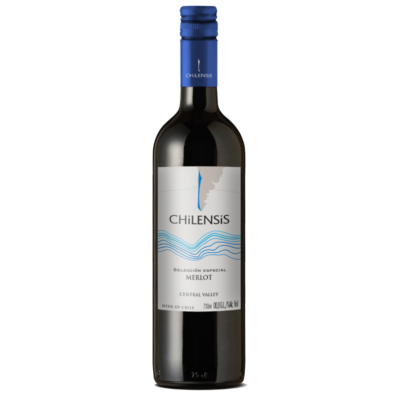 Vinho Chileno Tinto Merlot Chilensis - 750ml