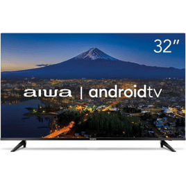 Smart TV Aiwa 32” Android HD Borda Ultrafina HDR10 Dolby Áudio - AWS-TV-32-BL-02-A