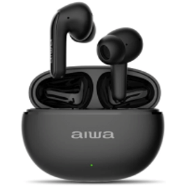 Fone de Ouvido Aiwa Earbud EB-01-B Bluetooth Preto AWS-EB-01-B