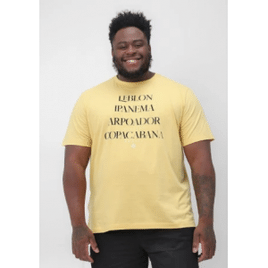 Camiseta Plus Size Masculina Rio de Janeiro