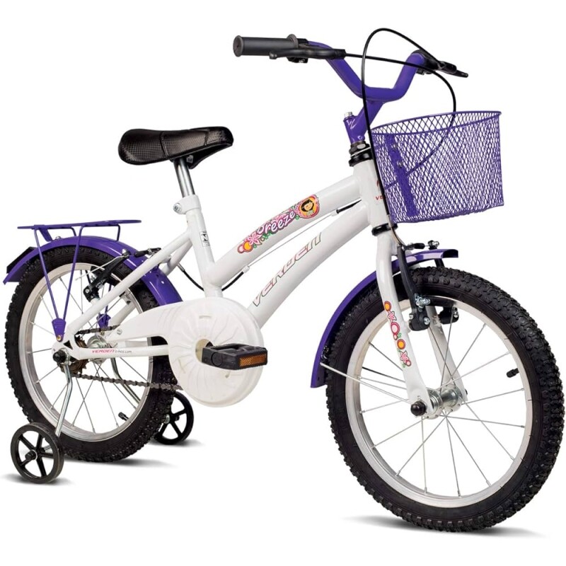 Bicicleta Infantil Verden Breeze - Aro 16 com cestinha e bagageiro