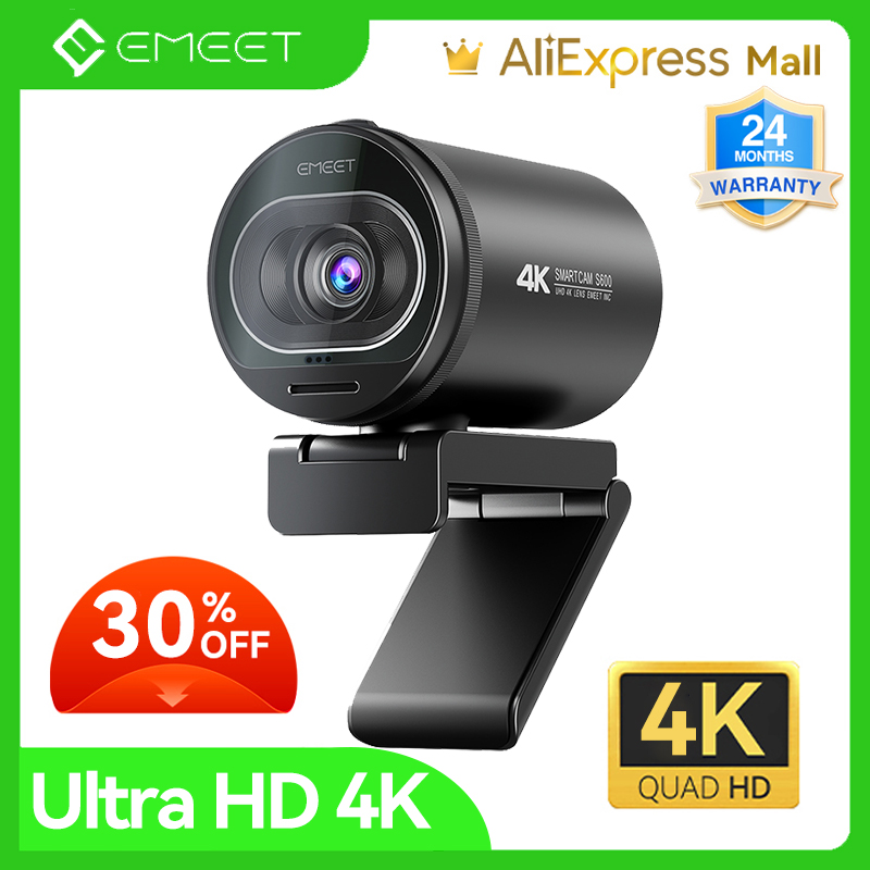 [Do Brasil/ GPay] WebCam 4k EMEET 60FPS