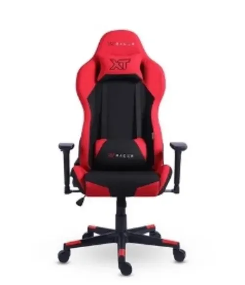 Cadeira Gamer XT Racer Defender, Até 120kg, Com Almofadas, Reclinável, Descanso de Braço 3D, Preto e Vermelho - XTR-030