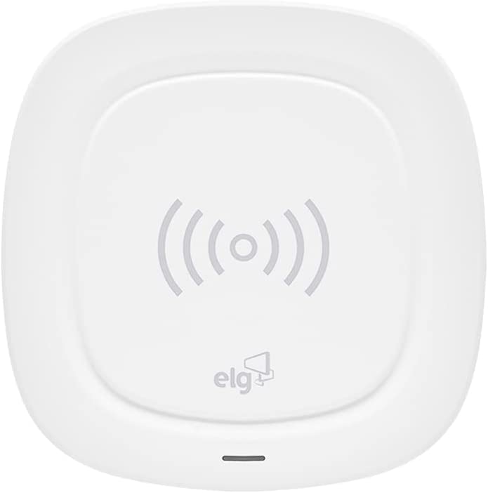 Carregador de Mesa ELG Wireless WQ1WH com Qi