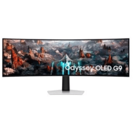 Monitor Gamer Curvo Samsung Odyssey 49" OLED Super Ultrawide 240Hz 0.03ms DisplayPort HDMI Freesync Premium - LS49CG930SLMZD