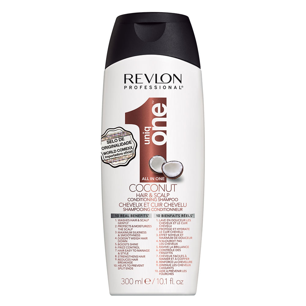 Shampoo e Condicionador Revlon One Hair & Scalp All In Coconut - 300ml