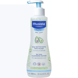 Água de Limpeza sem Enxágue Bebê 300ml - Mustela