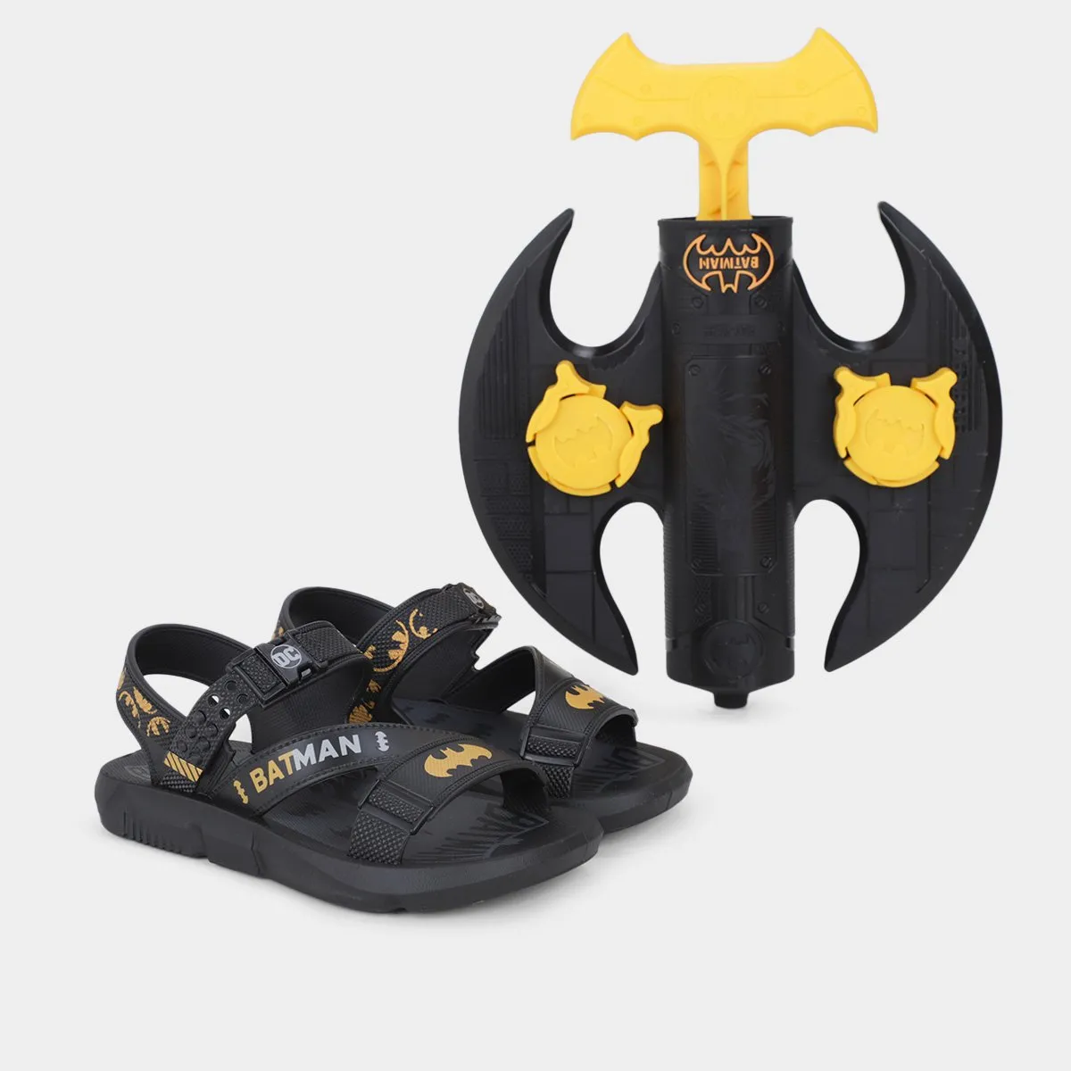 Sandália Infantil Grendene Kids Batman Lançador Menino