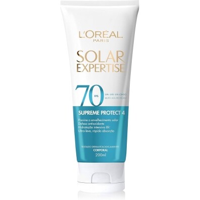 Protetor Solar Corporal L'Oréal Paris Solar Expertise FPS 70 - 200ml