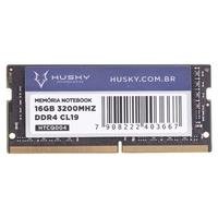 Memória RAM Husky Technologies 16GB 3200MHz DDR4 CL19 - HTCQ004