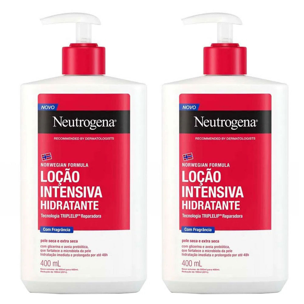 Kit 2 Neutrogena Norwegian Fórmula Intensivo 400ml