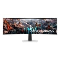 Monitor Gamer Curvo Samsung Odyssey 49 OLED, Super Ultrawide, 240Hz, 0.03ms, DisplayPort, HDMI, Freesync Premium, Prata - LS49CG930SLMZD