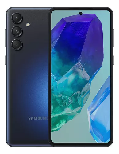 [REEMBALADO] Smartphone Samsung Galaxy M55 5g 256gb 8gb Azul Escuro