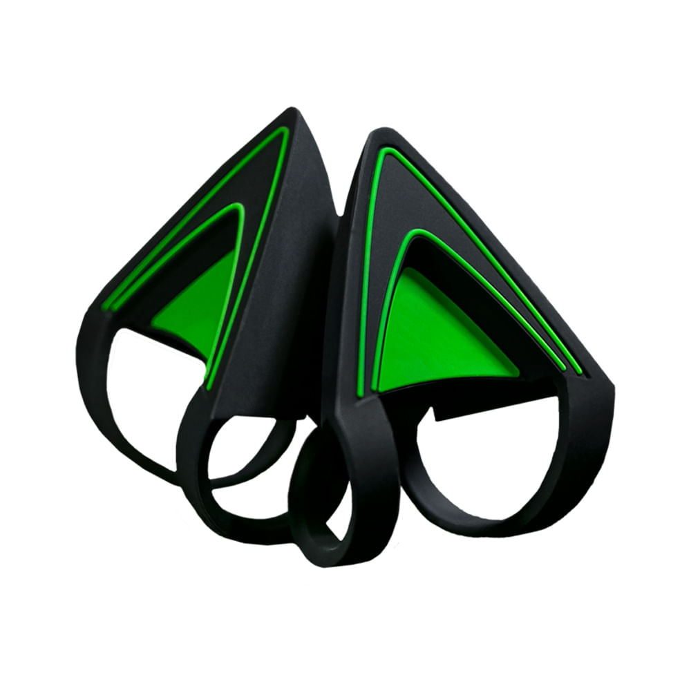 Orelha de Gatinho Razer Para Linha de Headset Kraken - Green - RC2101140200W3X