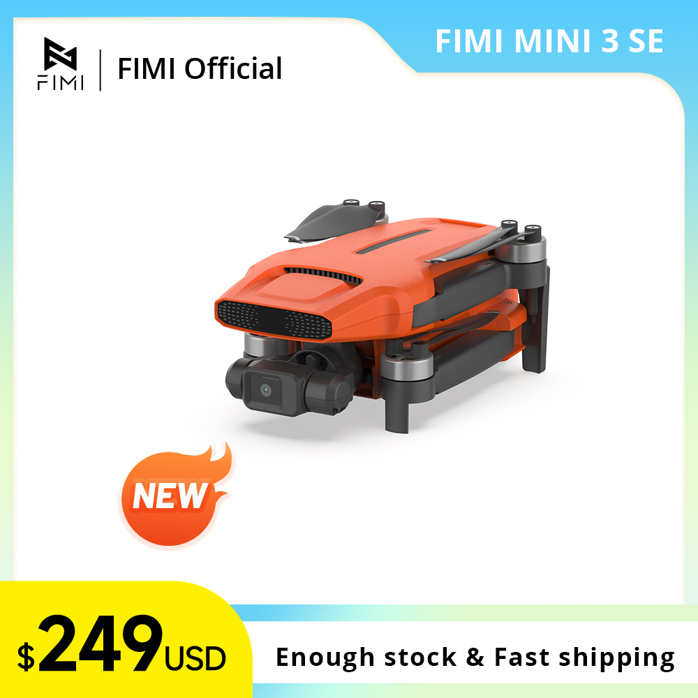 Drone Xiaomi Fimi Mini 3 SE 4K 30fps com Micro SD 64GB