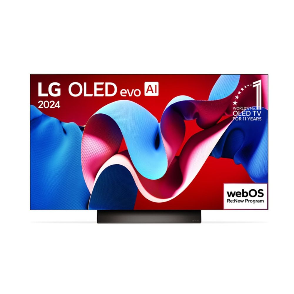 (PAYPAL)Smart TV 4K 55 LG OLED evo OLED55C4 Processador α9 Ger7 AI 144Hz Intensificador de Brilho Design Ultra Slim Dolby Vision Dolby Atmos