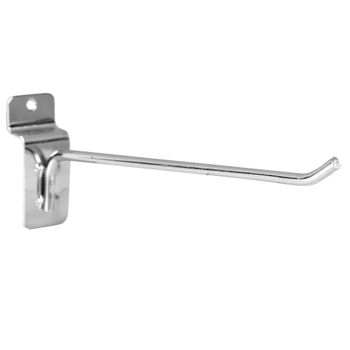 Gancho Simples Aço Cromado para MDF Canaletado 10cm MS ABC