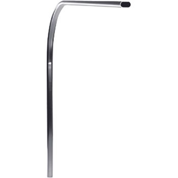 Tubo Cabideiro Oval Curvo Anodizado 1,5 metros RFC