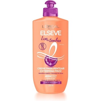 Creme para Pentear L'Oréal Paris Elseve Liso dos Sonhos - 250ml