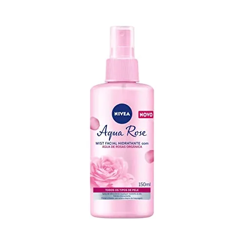 [REC] Hidratante Facial Nivea Mist Aqua Rose 150ml