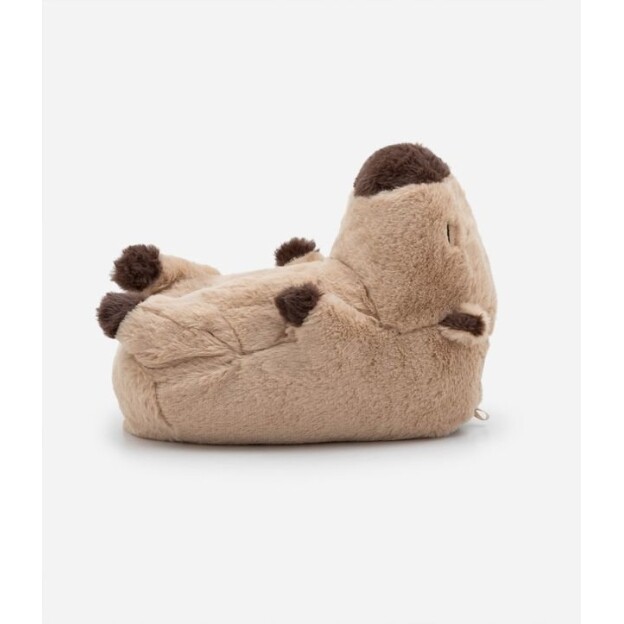 Pantufa Fechada com Estampa Capivara 3D