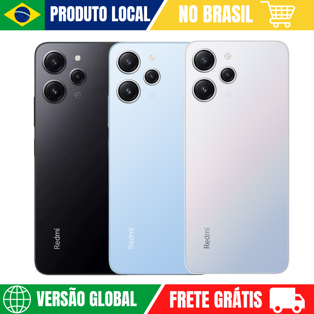 Xiaomi Redmi 12 256GB ROM 8GB RAM Versão Global | Smartphone 4G , ROM Global , Câmera 18MP , Carregador 18W - AliExpress