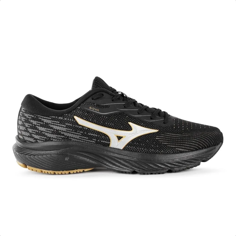 Tênis Mizuno Goya Masculino Preto/Dourado