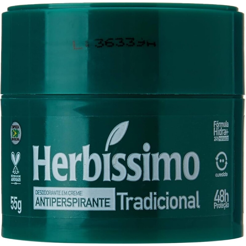 Desodorante Creme Herbissimo Tradicional 55g