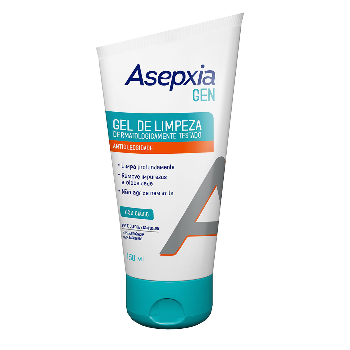 Asepxia Gen Gel De Limpeza Facial 150ml