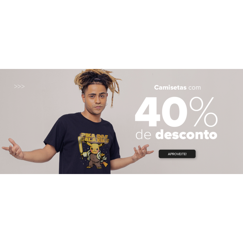 Seleção de Camisetas em Promoção com até 40% de Desconto na Chico Rei